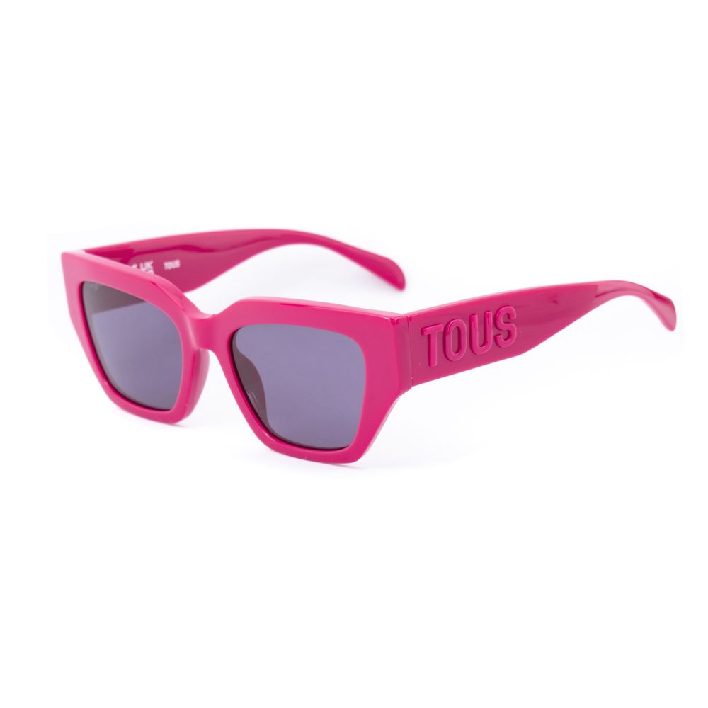 TOUS Women’s Pink Acetate Sunglasses – Stylish Multicolor