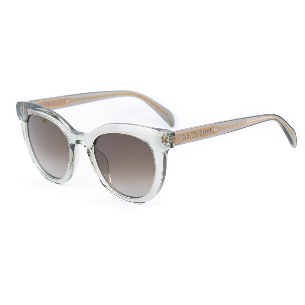 TOUS Bicolor Acetate Sunglasses – Green & Brown, 50mm