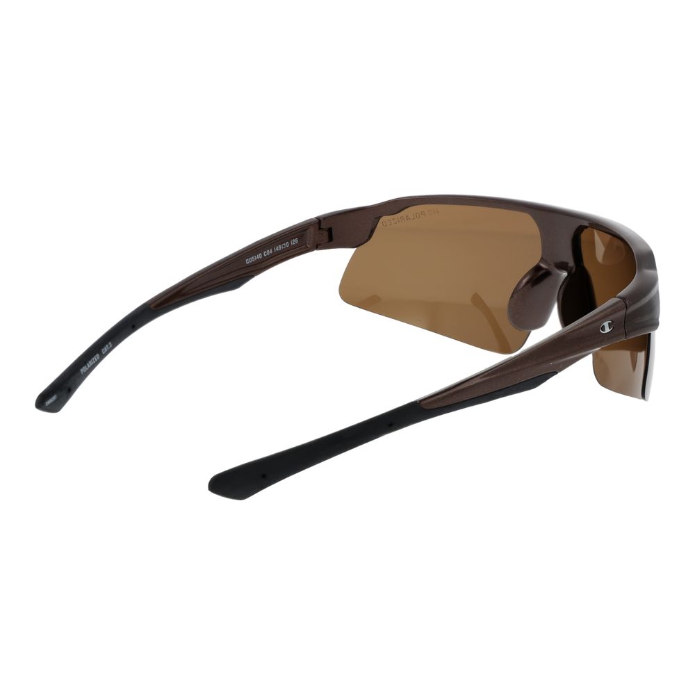 Champion Black Stainless Steel Sunglasses – 78mm Lens
