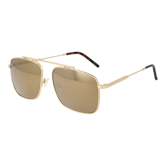 Champion Men’s Black Metal Sunglasses – 58mm UV Protection