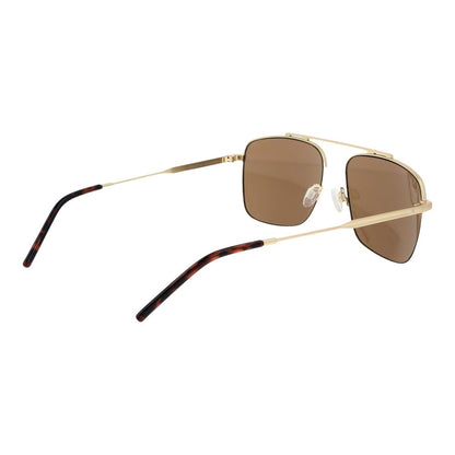 Champion Men’s Black Metal Sunglasses – 58mm UV Protection