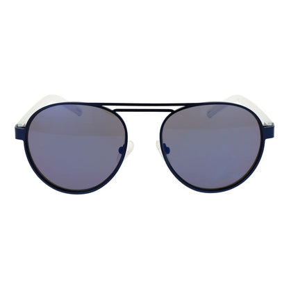 Champion Men's Polarized Sunglasses – White Metal Frame, 65mm