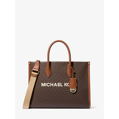 Michael Kors Brown Fur Shoulder Bag - Elegant & Stylish