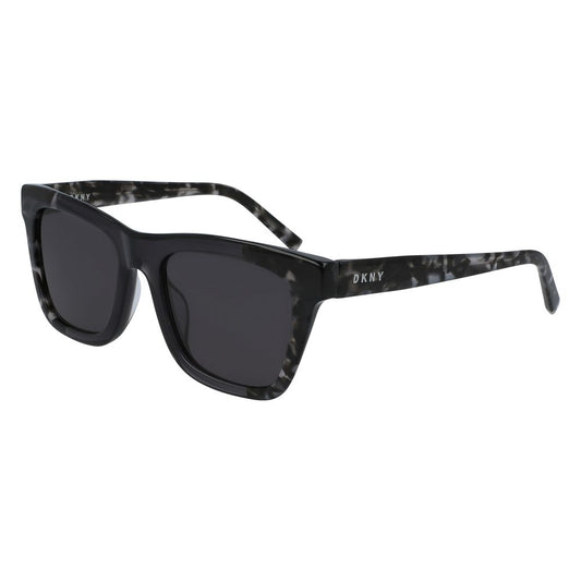 DKNY Women’s Brown Acetate Sunglasses – 53mm UV Protection