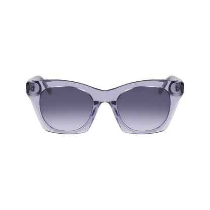DKNY Women's Multicolor Acetate Sunglasses – Purple, 51mm