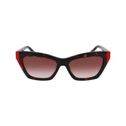 DKNY Women's Brown Acetate Sunglasses – 55mm
