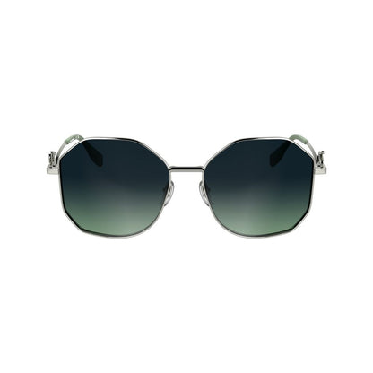 Karl Lagerfeld Women's Gray Metal Sunglasses KL358S-041