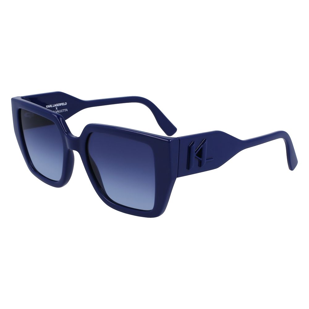 Karl Lagerfeld Women’s Blue Injected Sunglasses – KL6098S