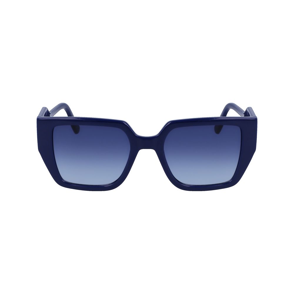Karl Lagerfeld Women’s Blue Injected Sunglasses – KL6098S