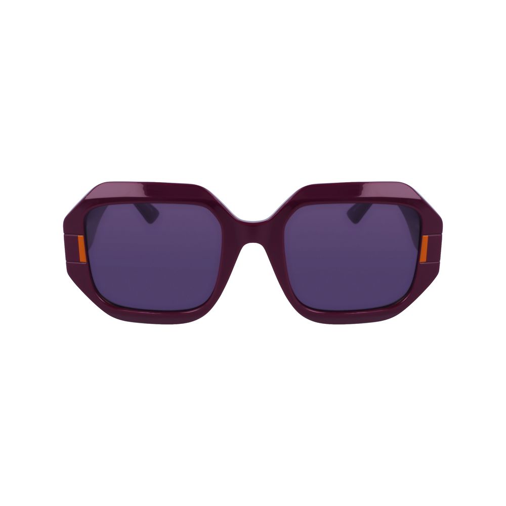 Karl Lagerfeld Women’s Multicolor Injected Sunglasses – Purple, 53mm
