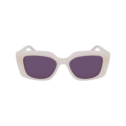 Karl Lagerfeld Beige Acetate Sunglasses – KL6125S-280