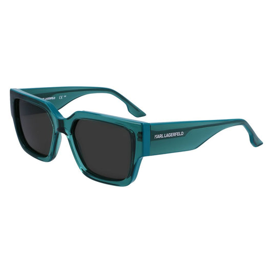 Karl Lagerfeld Unisex Bicolor Injected Sunglasses – Green