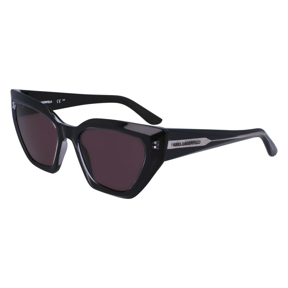 Karl Lagerfeld Women’s Black Injected Sunglasses – KL6145S