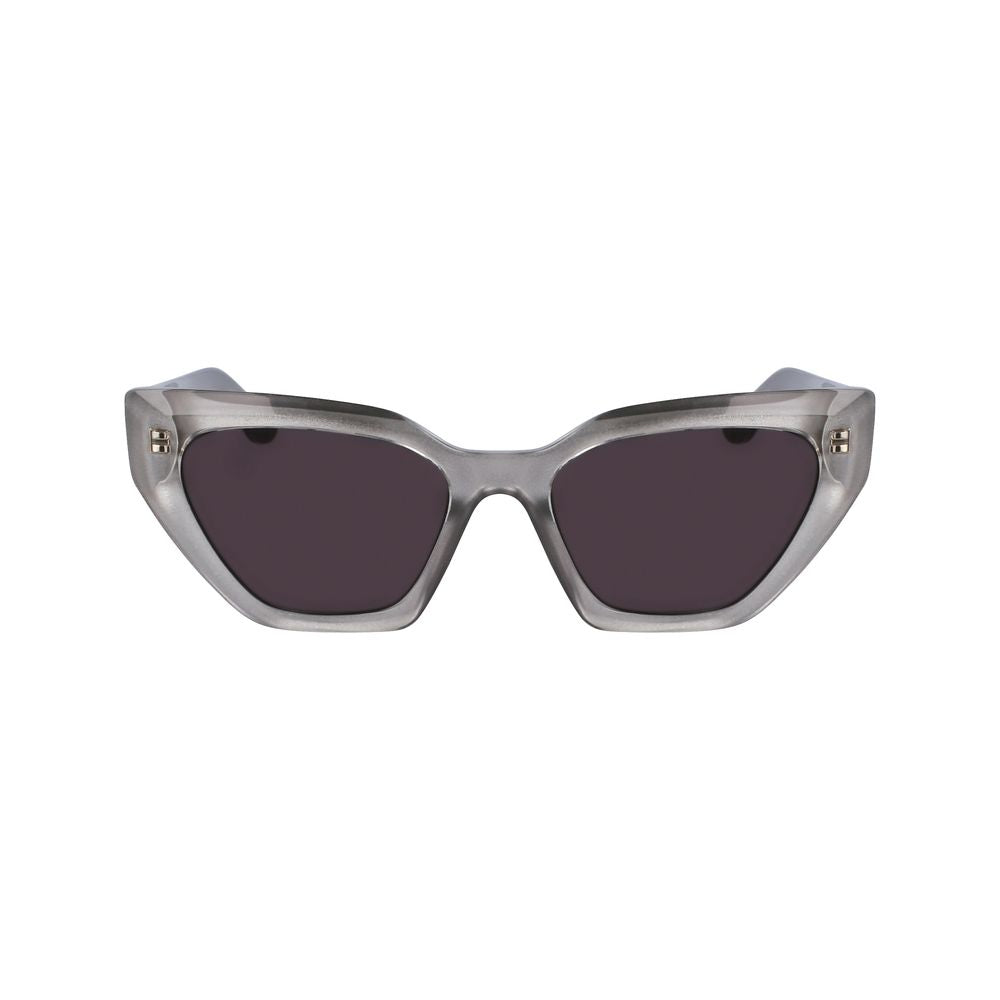 Karl Lagerfeld Women's Gray Injected Sunglasses – 54mm