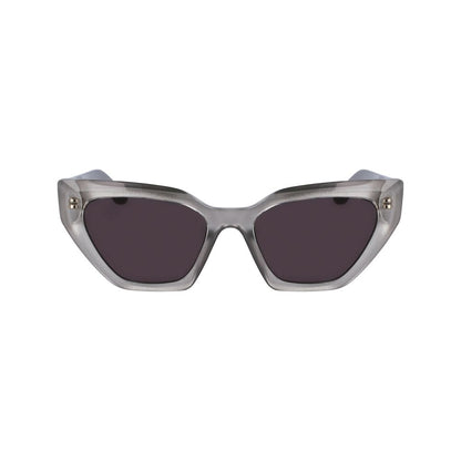 Karl Lagerfeld Women's Gray Injected Sunglasses – 54mm