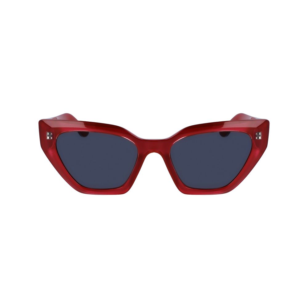 Karl Lagerfeld Women’s Multicolor Injected Sunglasses – Red, 54mm