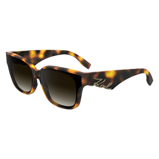 Karl Lagerfeld Women's Brown Acetate Sunglasses – 63mm
