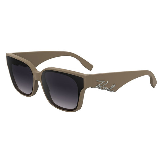 Karl Lagerfeld Women's Brown Acetate Sunglasses – 63mm