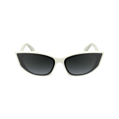 Karl Lagerfeld Women's White Acetate Sunglasses – 64mm