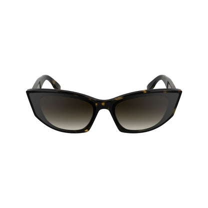 Karl Lagerfeld Women's Black Acetate Sunglasses – 64mm