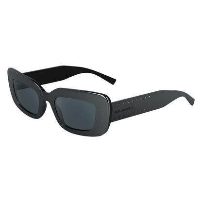 Karl Lagerfeld Women's Gray Injected Sunglasses - 50mm