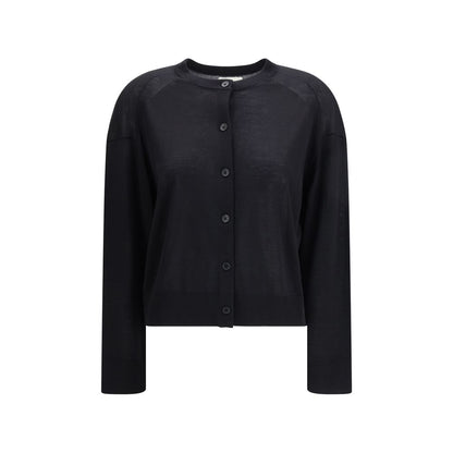 Loulou De Saison Black Cashmere Cardigan