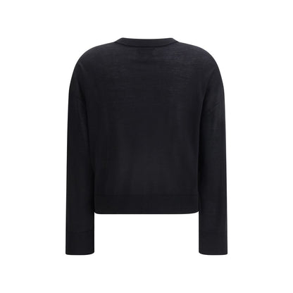 Loulou De Saison Black Cashmere Cardigan