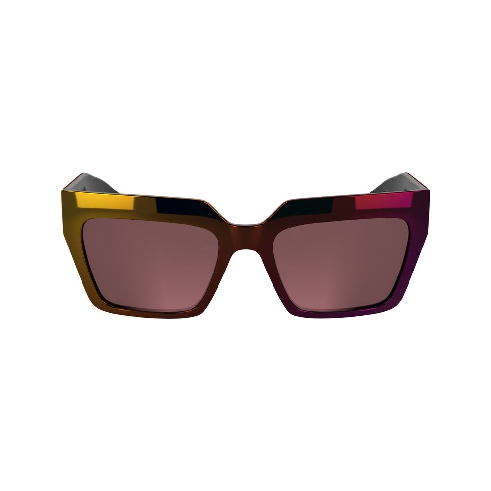 Karl Lagerfeld Women’s Red Injected Sunglasses – 55mm