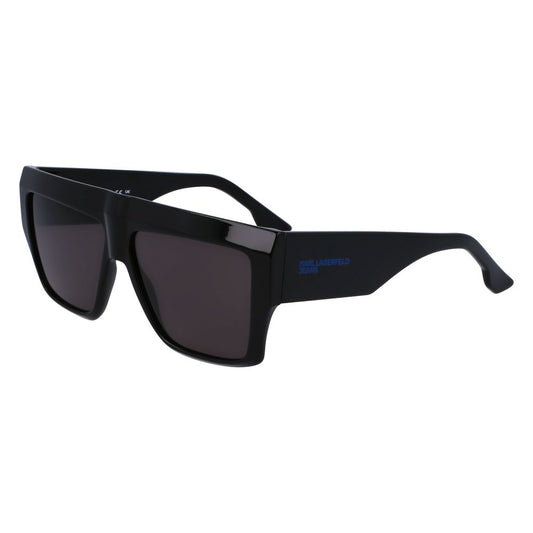 Karl Lagerfeld Unisex Black Injected Sunglasses – KLJ6148S-001