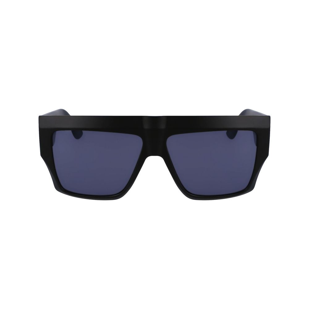 Karl Lagerfeld Unisex Black Injected Sunglasses – 57mm