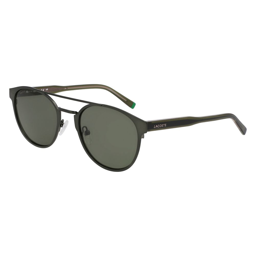 Lacoste Men’s Bicolor Metal Sunglasses – Green, 53mm