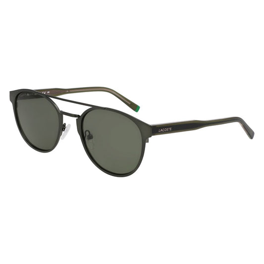 Lacoste Men’s Bicolor Metal Sunglasses – Green, 53mm