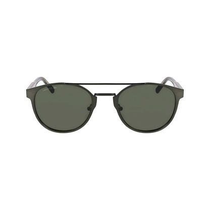 Lacoste Men’s Bicolor Metal Sunglasses – Green, 53mm