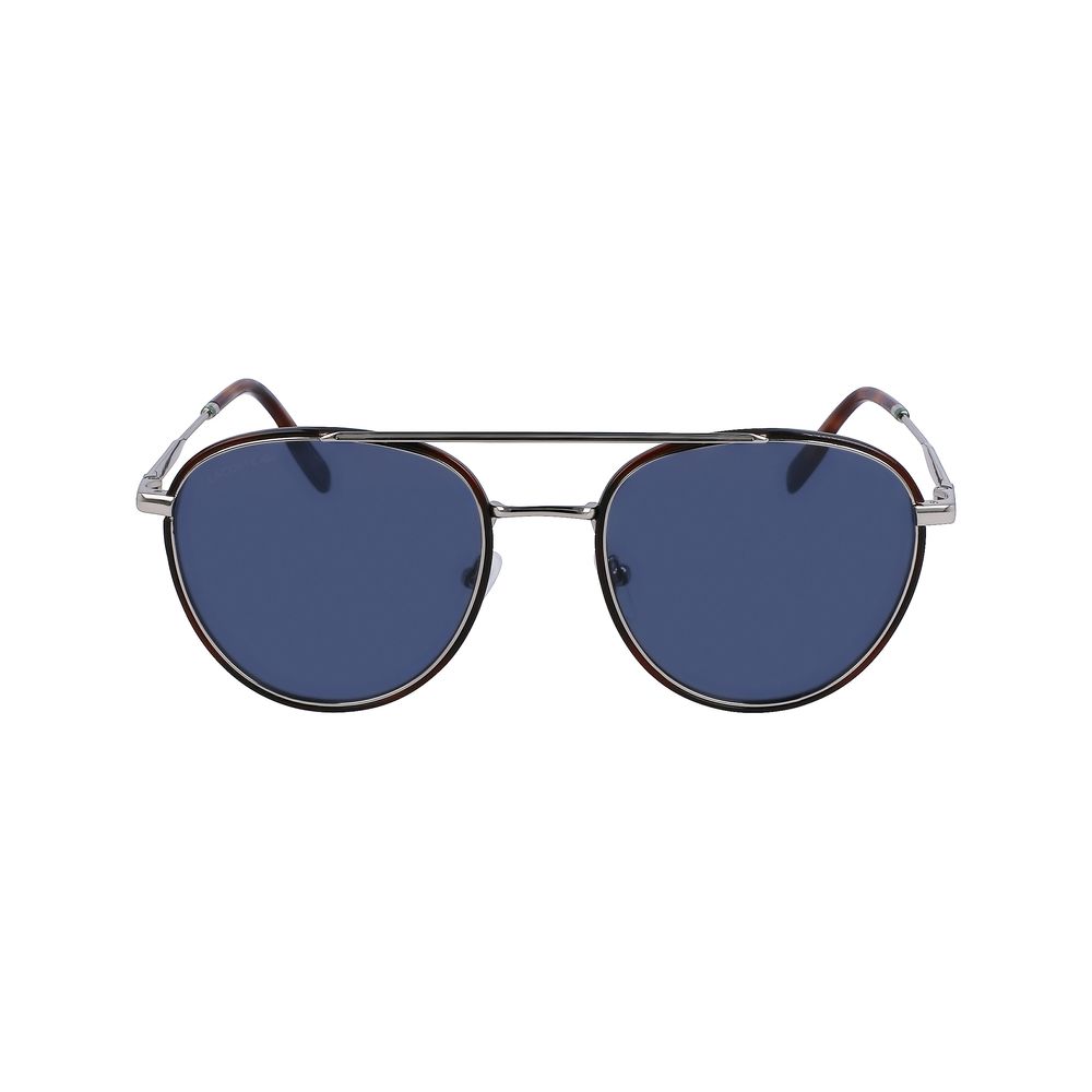 Lacoste Men's Gray Metal Sunglasses – 53mm