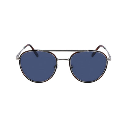 Lacoste Men's Gray Metal Sunglasses – 53mm