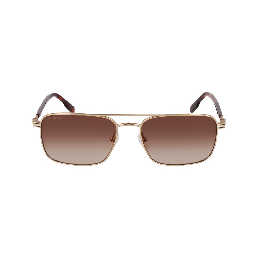 Lacoste Men's Gold Metal Sunglasses – 58mm Lens