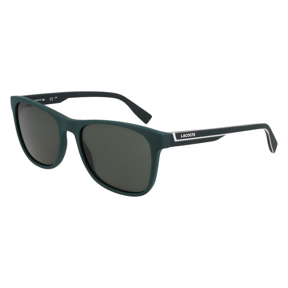 Lacoste Men's Bicolor Injected Sunglasses – Green, 56mm