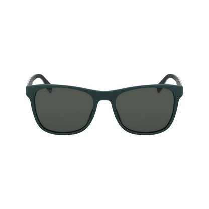 Lacoste Men's Bicolor Injected Sunglasses – Green, 56mm