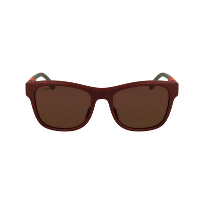 Lacoste Multicolor Injected Sunglasses – Red & Orange, 56mm