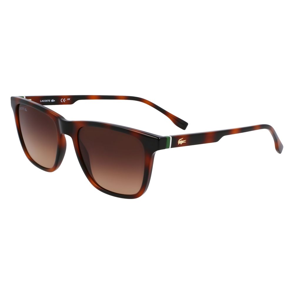 Lacoste Men's Brown Injected Sunglasses – 54mm