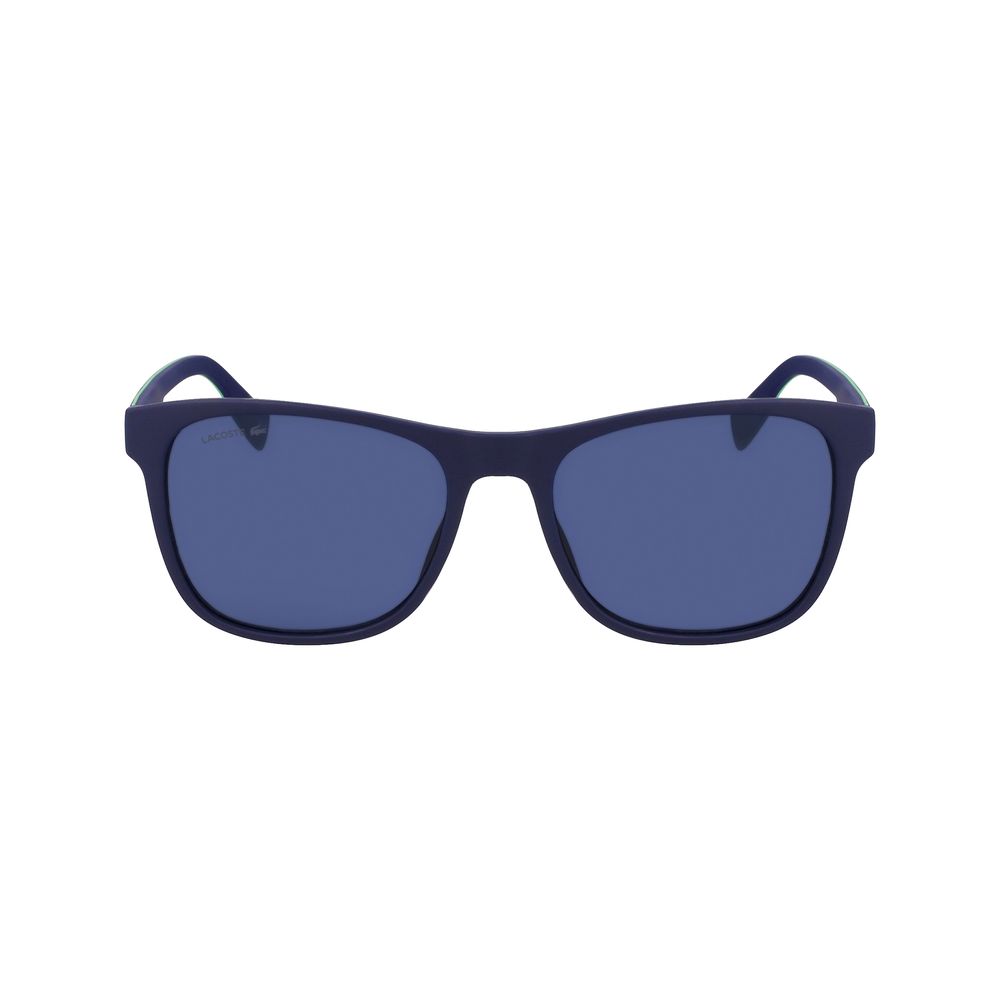 Lacoste Men's Blue Injected Sunglasses – 56mm