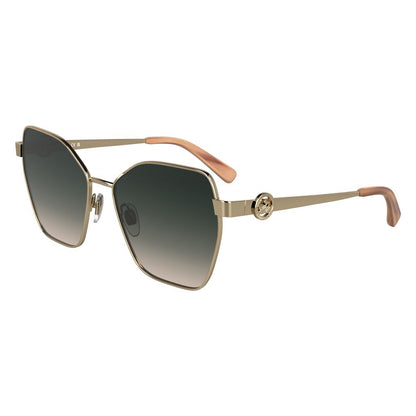 Longchamp Women’s Gold Metal Sunglasses – 58mm