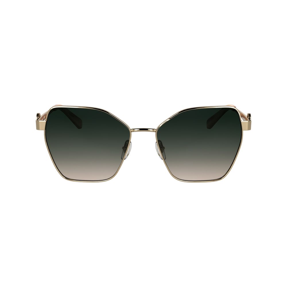 Longchamp Women’s Gold Metal Sunglasses – 58mm
