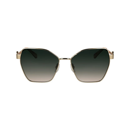 Longchamp Women’s Gold Metal Sunglasses – 58mm