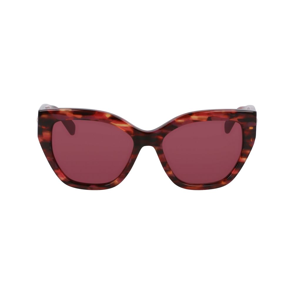 Longchamp Women's Brown Acetate Sunglasses – 55mm