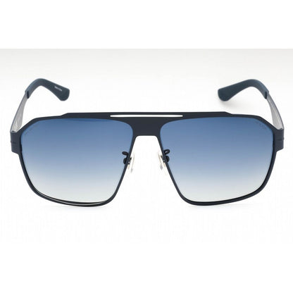 Police Blue Metal Sunglasses – Polarized, 63mm
