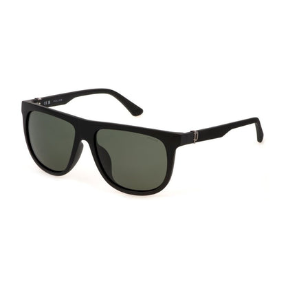 Police Black Injected Sunglasses – 59mm Lens