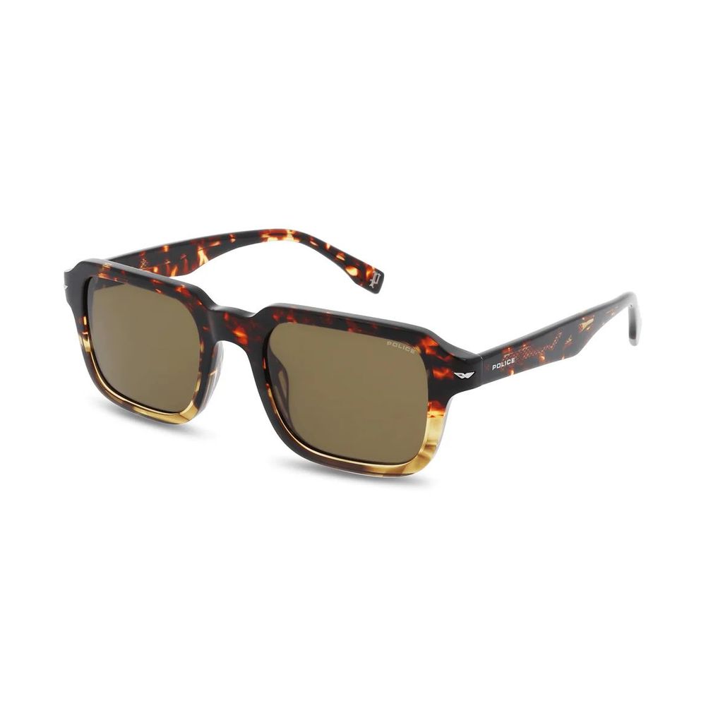 Police Brown Acetate Sunglasses – Category 3, 52mm