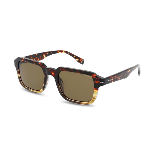Police Brown Acetate Sunglasses – Category 3, 52mm