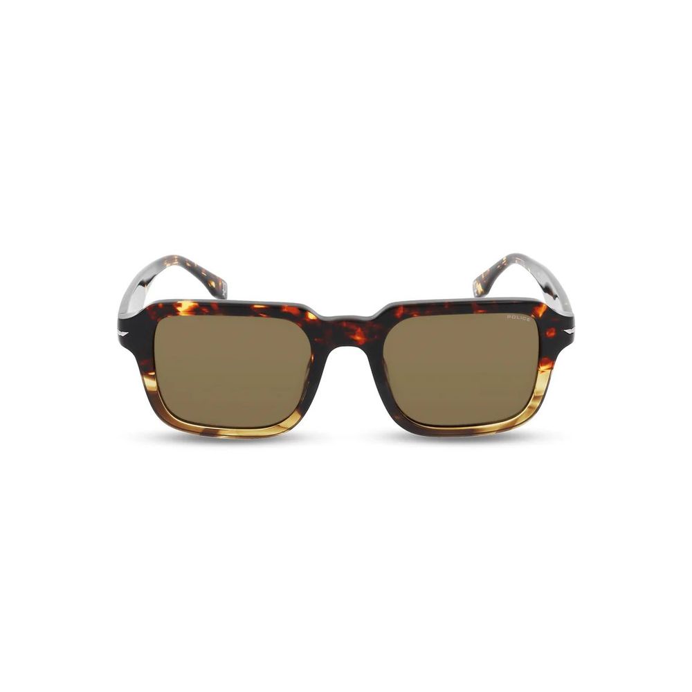 Police Brown Acetate Sunglasses – Category 3, 52mm